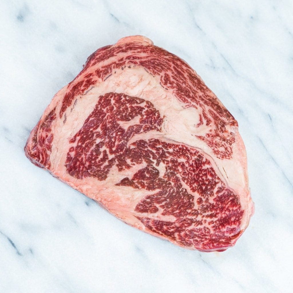 AUSTRALIAN GRAIN-FED WAGYU RIBEYE MBS 4/5+ - Melacow Meat