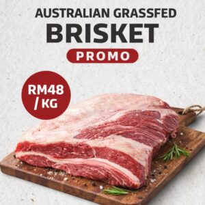 AUSTRALIAN GRASS-FED BRISKET PE (Whole Block)