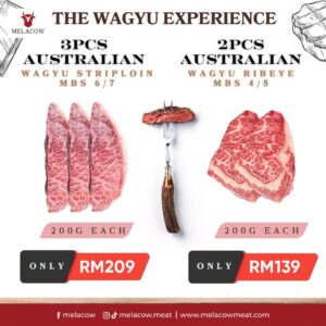 2X PCS AUSTRALIAN GRAIN-FED WAGYU RIBEYE MBS 5+