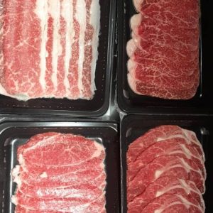 JAPANESE & AUSTRALIAN WAGYU A5 SHABU - SHABU