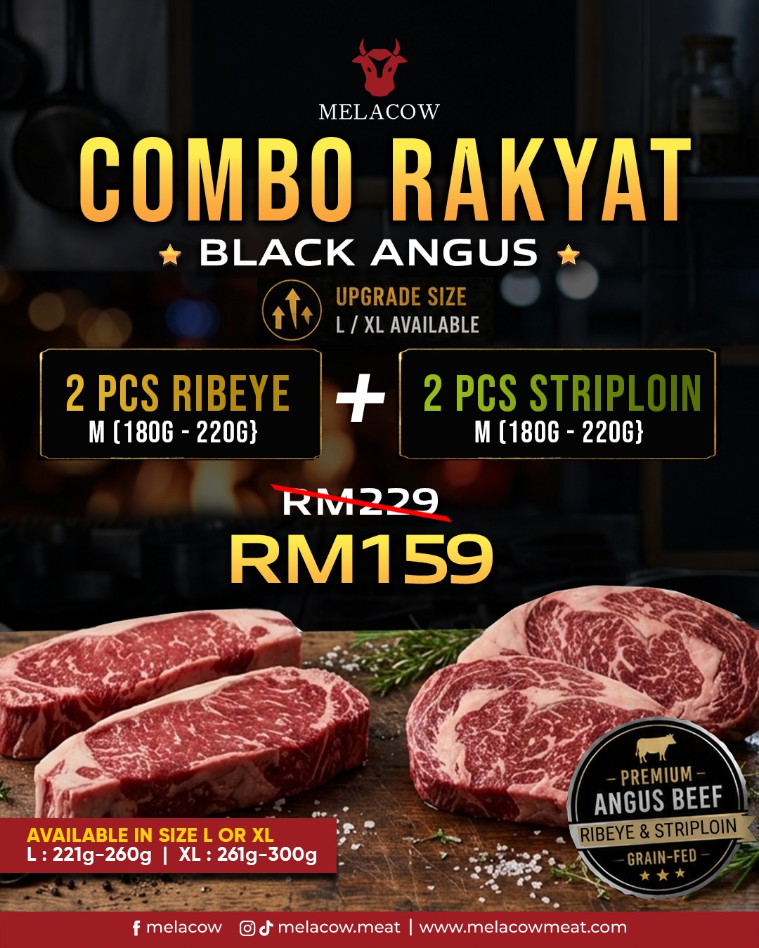 COMBO RAKYAT BLACK ANGUS